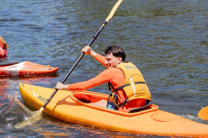 Tauranga: Waimarino Adventure Park - Pedalos, kayaks, canoes, and the kayak slide