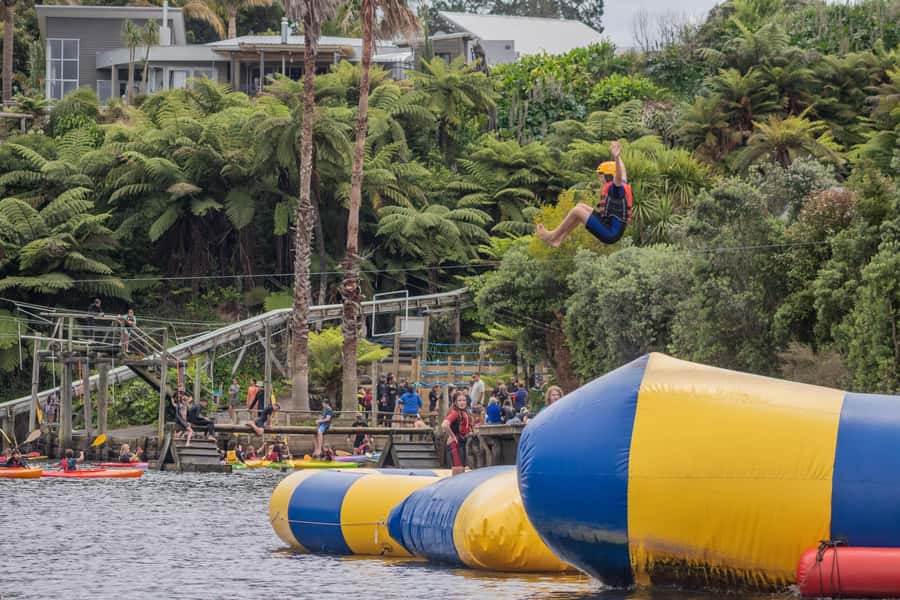 Tauranga: Waimarino Adventure Park Supreme Pass Entry Ticket - The Hydro Slide And Kayak Slide