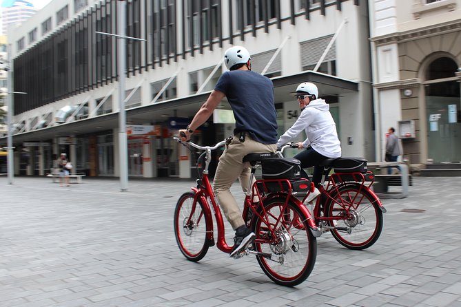 The Classic: our most popular electric bike tour of Auckland's Highlights - Mt. Eden gives you Auckland from above