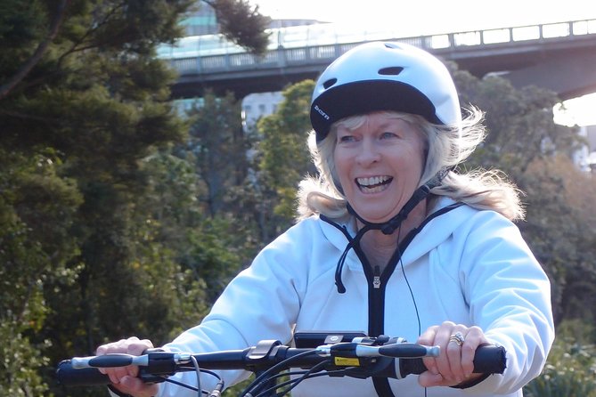 The Classic: our most popular electric bike tour of Auckland's Highlights - The Harbour Bridge and Wynyard Quarter