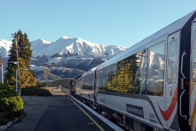 TranzAlpine Train Journey: Christchurch to Greymouth - The open viewing carriage is worth using