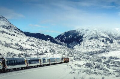 TranzAlpine Train Journey from Greymouth to Christchurch