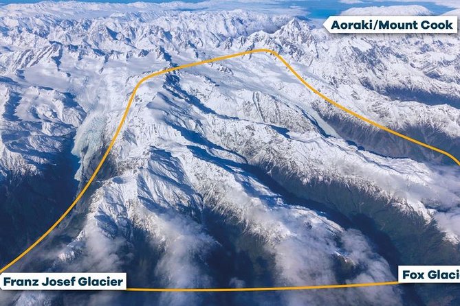 Twin Glacier 35-Minute Helicopter Flight from Fox Glacier - What the $308.70 price buys you