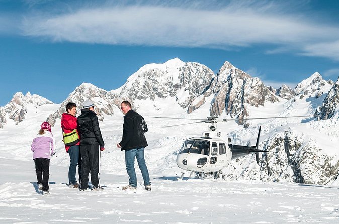 Twin Glacier Franz and Fox, snow landing (allow 30 mins - departing Franz Josef) - What happens at the Franz Josef office