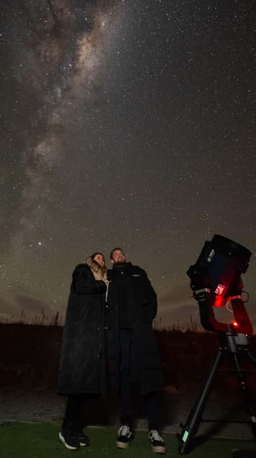 Twizel Stargazing Experience with a Guide (Carbon Positive) - The first moments under the Southern Alps