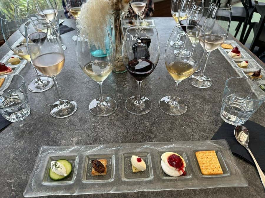 Waiheke Island Gourmet Food and Wine Tour with Platter Lunch - Views, beaches, and Oneroa time