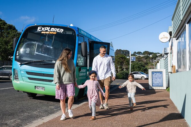 Waiheke Island Hop-On Hop-Off Explorer Bus - Starting at Matiatia, where the island day begins
