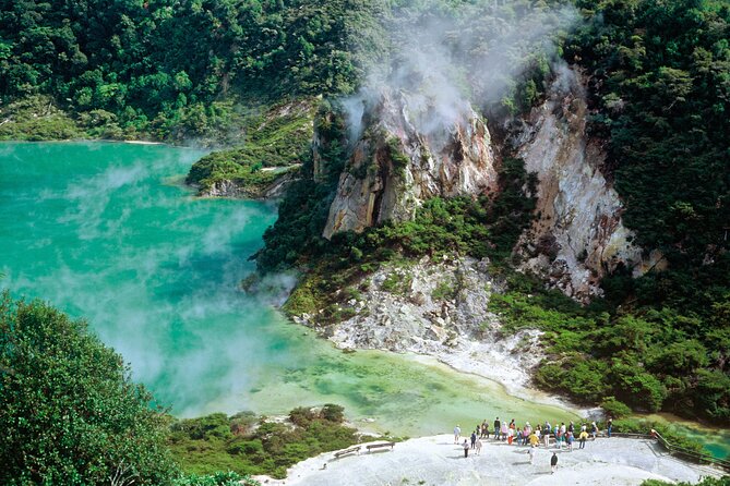 Waimangu Geothermal Valley & Lake Rotomahana Tour – 7hrs - Mount Maunganui is the starting point, not the main stop