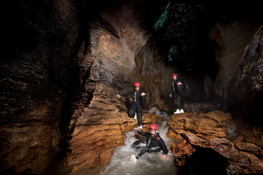 Waitomo Caves Black Abyss Ultimate Caving Experience - Guides, safety, and the small-group advantage