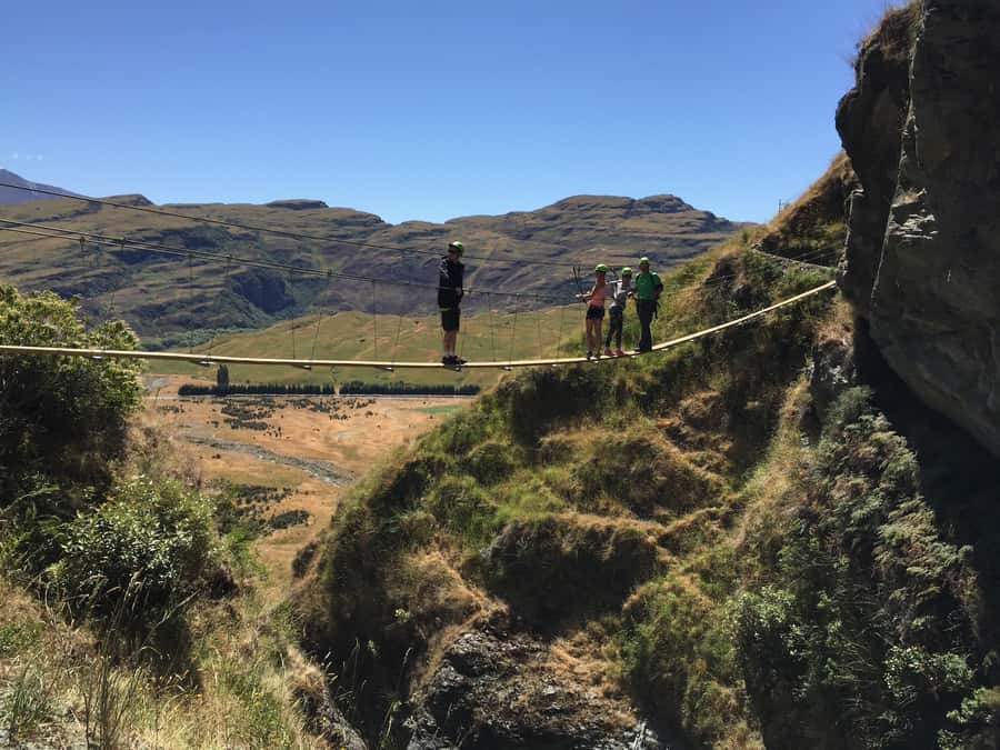 Wanaka: 2-Hour Beginner Waterfall Cable Climb - Descending takes about 15 minutes