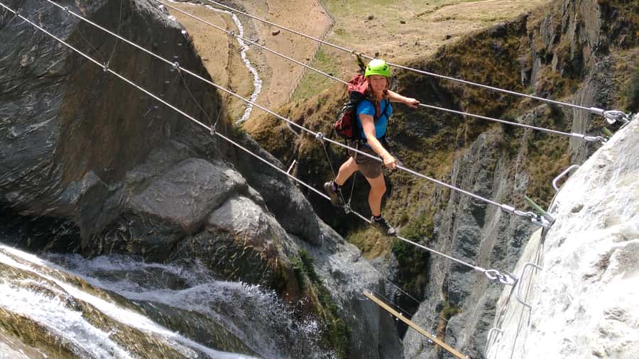 Wanaka: 4-Hour Intermediate Waterfall Cable Climb - Who should book this climb?