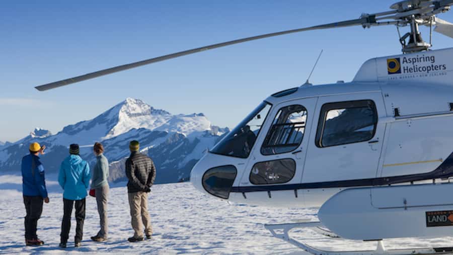 Wanaka: Scenic Helicopter Flight with Glacier Experience - A 35-minute flight across the Southern Alps