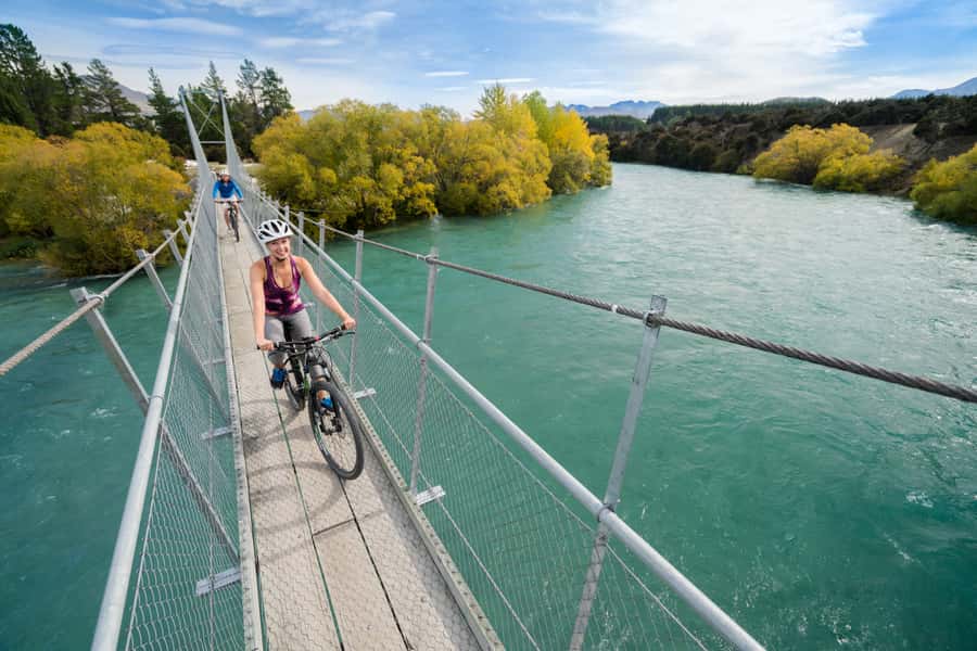 Wanaka: Self-Guided Regular MTB - Lake Hawea to Lake Wanaka - Following the Hawea River through mountain country