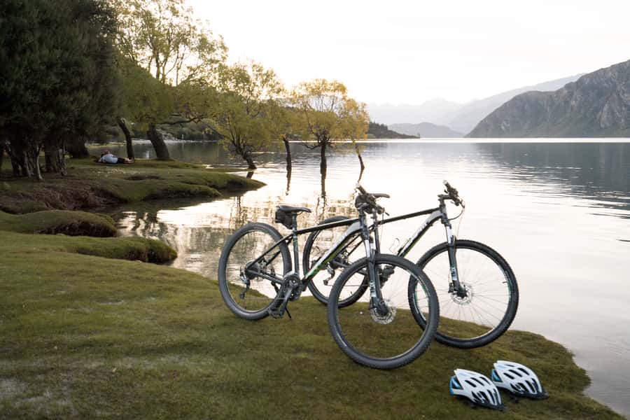 Wanaka: Self-Guided Regular MTB - Lake Hawea to Lake Wanaka - Albert Town and the first chance to slow down