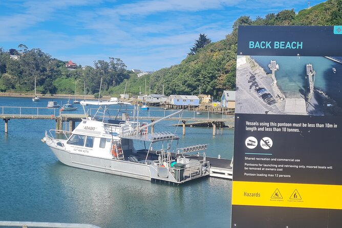 Water Taxi and Shuttle to Larnach Castle - Arriving at Larnach Castle by shuttle