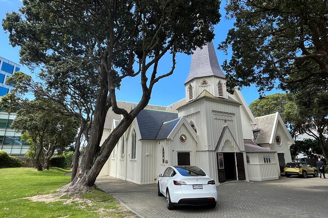 Wellington City and Sea: Private Tour in Electric Tesla SUV - Parliament and the Beehive