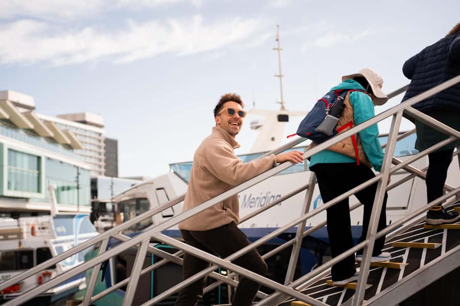 Wellington: Commentated Harbour Explorer tour - Setting out from Queens Wharf
