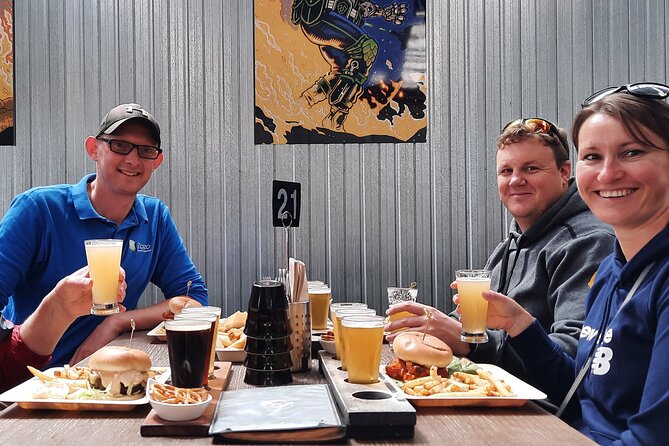 Wellington Craft Beer & Brewery Half-Day Tour - Baylands Brewery starts the tasting with four beers