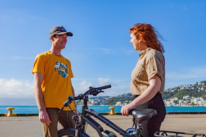 Wellington Self-Guided Electric Bike Tour - Lyall Bay mixes beach time with airport views
