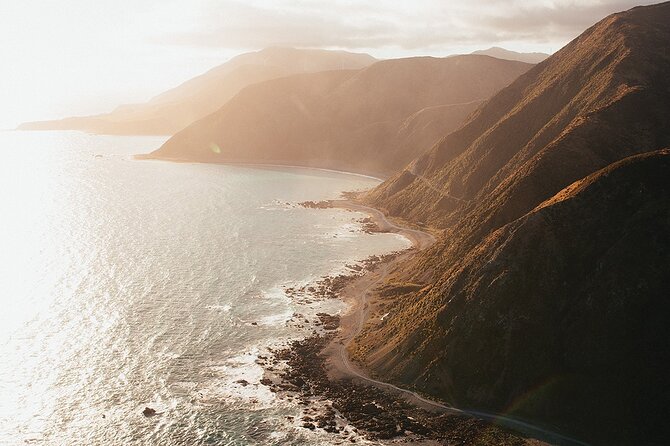 Wellington South Coast Discovery Helicopter Flight - Headsets, commentary, and the small cabin