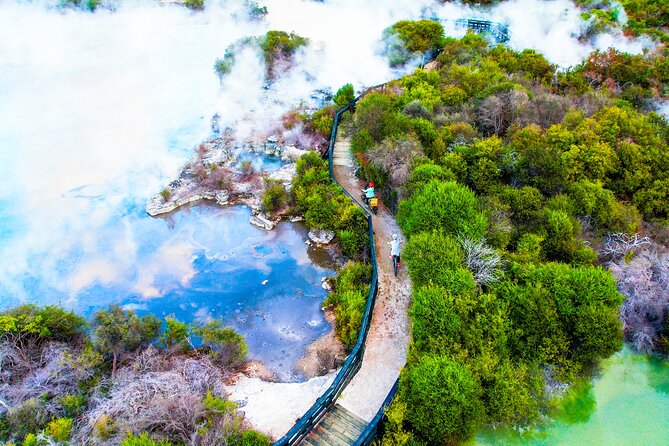 Whaka Geothermal Trails Self-Guided Tour - What you see on the Whakarewarewa trails