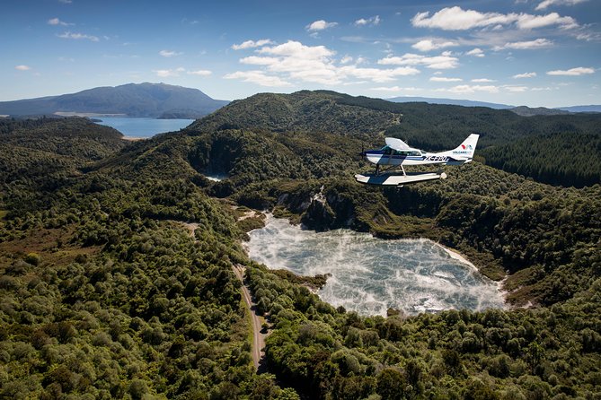 White Island & Mount Tarawera Floatplane Adventure - Two volcanoes, two very different stories