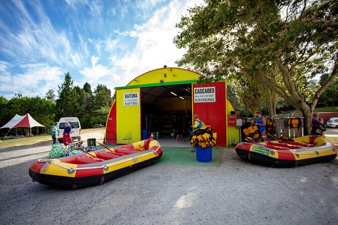 White Water Rafting - Kaituna Cascades, The Originals - Stop 1: Kaituna Cascades and the first rapids
